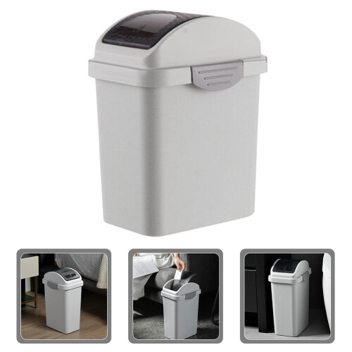 Plastic Swing Bin Voor Badkamer Keuken Afvalpapier 2