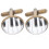 2 Manchetknopen Piano Patroon Pak Shirts 8