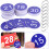 50 Sets Cijferlabels Met Ringen 5