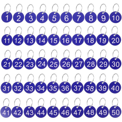 50 Sets Cijferlabels Met Ringen 2