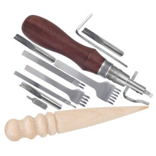 1 Set Leerbewerkingsgereedschap Benodigdheden Kit