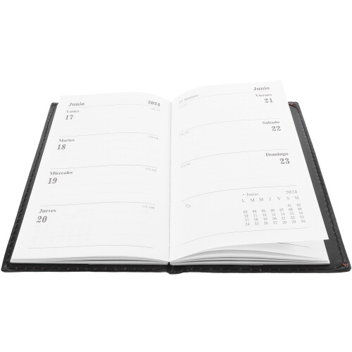 -Notes Agenda Efficace Noir Pour Cours Et Travail En