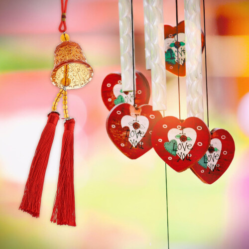 Heart Wind Chime Exorcisme Bell Hanger 2