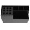 Black ABS Scissors Holder Salon Hair Tools Storage Box for Home 1