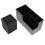 Black ABS Scissors Holder Salon Hair Tools Storage Box for Home 10
