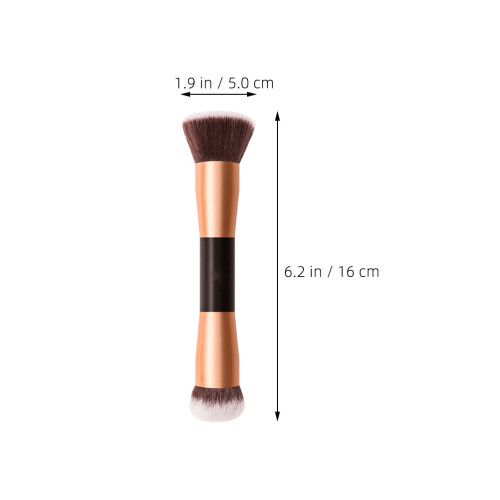 2Stk Doppelseitige Make-Up- Für Puder Und Rouge 2