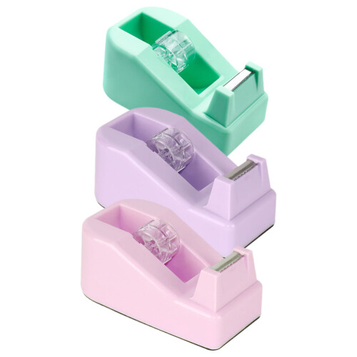 3Stk Desktop Klebebandabroller Büro Tragbarer Halter