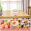 1 Set Ceramic Dessert Bowls with Spoon for Ice Cream Fruit Salad 7