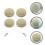 4Stück Handy Bildschirmreiniger Macaron Form Wischtuch 4