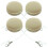 4Stück Handy Bildschirmreiniger Macaron Form Wischtuch 2