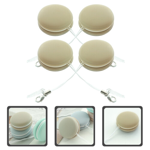 4Stück Handy Bildschirmreiniger Macaron Form Wischtuch 2