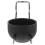 1Ensemble Bol De Rasage Acier Inoxydable Support Métal Noir 6