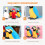 Blue Artificial Parrot Model Soft Plush for Decorative Use 8