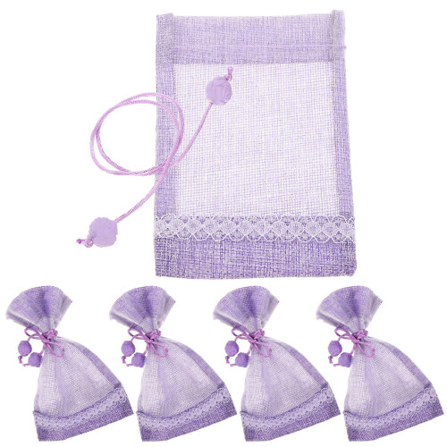 5St Leere Lavendel Säckchen Zum Selbermachen Duft Säckchen 2