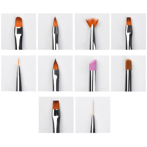 10Stk In 1 Set Stift Mit Austauschbarer Spitze 1