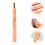 1 Stuks Draagbare Uitschuifbare Lippenstiftkwastje Lipliner Applicator 5