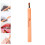 1 Stuks Draagbare Uitschuifbare Lippenstiftkwastje Lipliner Applicator 4