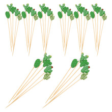 50 Stuks Fruitprikkers Cocktailprikkers Prikkers