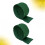 2 Pcs Tree Wind Protectors Non Woven Fabrics Green For Trees 2