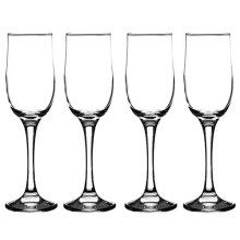 Ravenhead Tulip 200ml Set Of 4 Flute Glasses