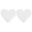 2 Stuks Schuim Hartvormige Cake Dummy Bakkerij Model 10