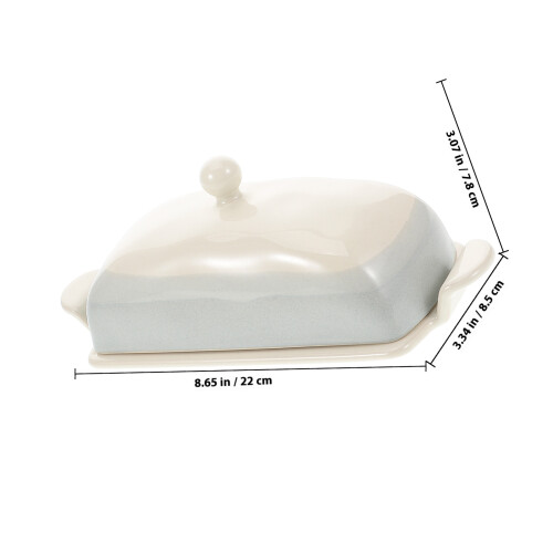 Buttercontainer Keramisch Met Voor Koelkast 1