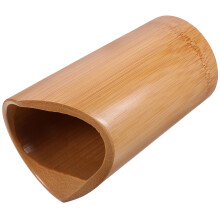 Countertop Küchenutensilienhalter Bambus Essstäbchen Eimer Organizer