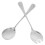 2 Sets Salatbesteck Mit Ergonomischem Löffel Gabel 3