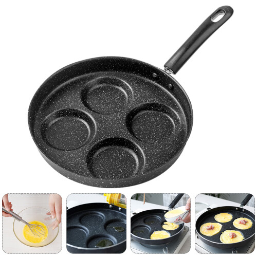1St Nichthaftende Eierpfanne Mit Geteilter Waffelstruktur 2