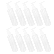 10St 200Ml Leere Pumpflaschen Für Reinigungsöl Gesichtsflüssigseife