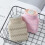 320 Ml Silikon Heizflasche Mit Strickbezug Pink 4