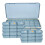 travel medicine organizer large multi-grid portable case 1
