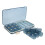 travel medicine organizer large multi-grid portable case 10