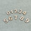 2Stk Set Mit 10 Holz Bastelzahlen 0-9 Selbstklebend Buchsbaum 8