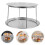 1 Set Buffet-Display- , Zweischichtiger -Tablett 9