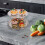 1 Set Buffet-Display- , Zweischichtiger -Tablett 5