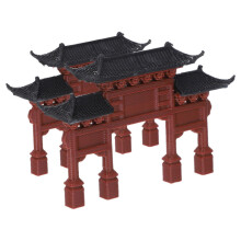 2Stk. Aquarium Deko Innendekoration Mini Gedenk