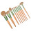 10Stk Make-up Holzgriff Set Premium Tragbar 1