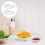 2 Multifunktionales Tablett Frites Teller 8