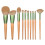 10Stk Make-up Holzgriff Set Premium Tragbar 5