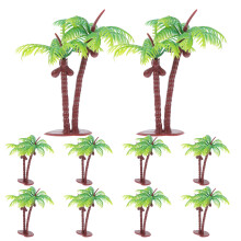 30 Stk. Faux Mini Kokospalmen Für Basteln Und