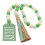 St Patricks Day Holzperlen Mit Quaste Wanddekoration 1