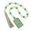 St Patricks Day Holzperlen Mit Quaste Wanddekoration 4