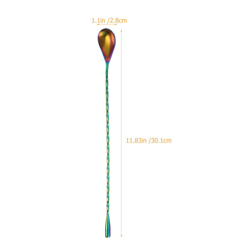 5 Doppelseitige Löffel Mit Langem Griff Aus 2