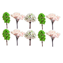 15 Mikro Landschafts Simulation Bäume Mini Harz Baum Modelle DIY