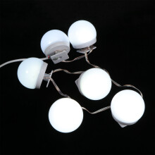 1 Set Dekorativer Wand Schminkspiegel Mit Verstellbarer LED Leuchte