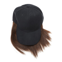 Women Kurze Glatte Perücke Einteilige Haarverlängerung Kopfschmuck