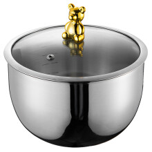 Schüssel Zum Eier Rühren Und Vorbereiten Mit Deckel