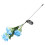 2Stück Garten Solar Hortensien Stehlampe 3