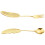 2Stk Löffel Gabel Servierbesteck Abendessen Küchenflatware 5